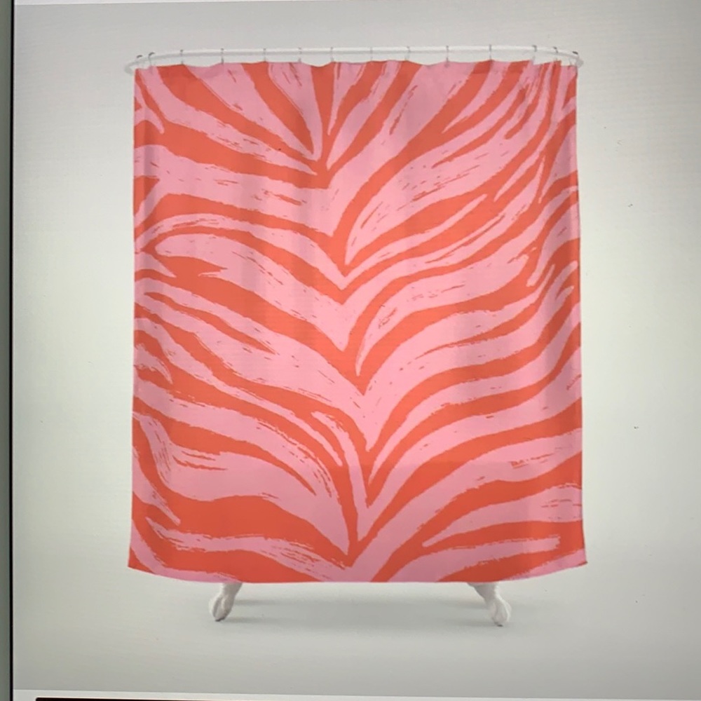 Society6 Tiger 🐅 Stripe Shower Curtain